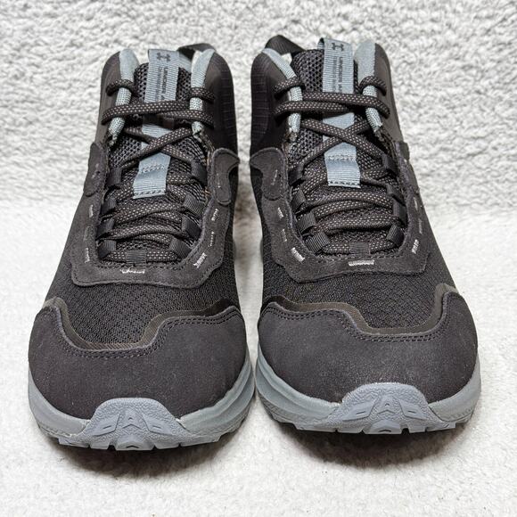 Under Armour Charged Bandit Trek 2 Mens 11.5 Hiking Shoes Sneakers Black Gray - Picture 3 of 11